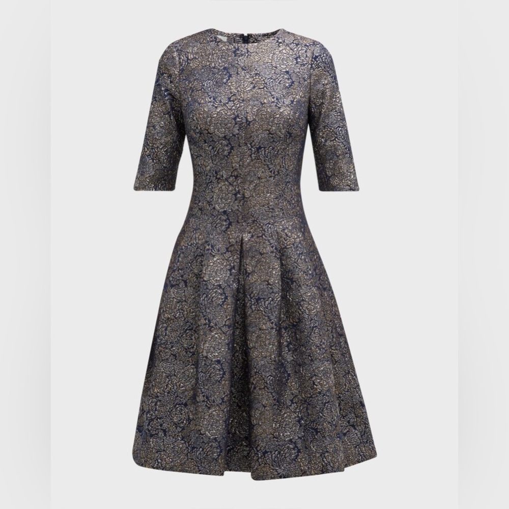 Teri Jon Navy cocktail dress